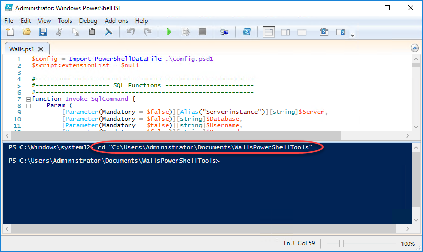 PowerShell ISE