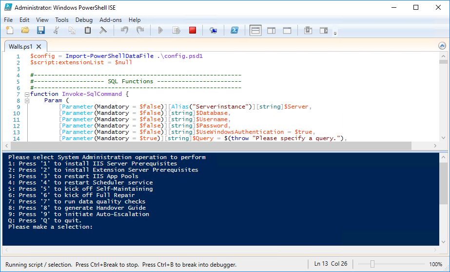 PowerShell ISE